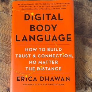Digital Body Language Book by Erica Dhawan